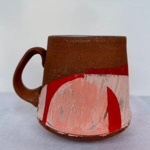 Pinks and Red Mug