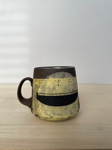 Sunshine and black mug