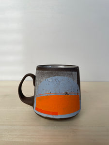 Baby blues and orange mug