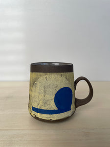 Sunshine with blue mug