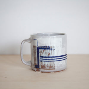 Baby blue mug