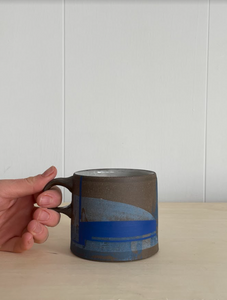 Darkest blues coffee mug