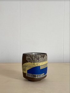 Sunshine and blue rocks cup