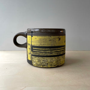 Sunshine and black coffee mug